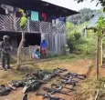 Capturados en Huila de la Segunda Marquetalia. / Foto: Captura de video.