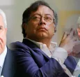 Presidente Gustavo Petro junto a expresidentes Ernesto Samper y Andrés Pastrana