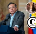 Presidente Petro sobre denuncia de Álex Flórez. / Fotos: Presidencia de Colombia, pantallazo de denuncia y logo de El Colombiano.