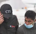 Integrante del CTI con capturado del caso Marcel Pecci.
