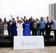 La canciller, Laura Sarabia, y la vicepresidenta, Francia Márquez, en Cartagena junto a los delegados de los países de la Comunicad del Caribe (CARICOM)