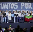Presidente Gustavo Petro durante su discurso en Cali.