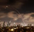Tel Aviv siendo bombardeada