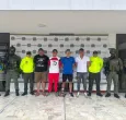 Extraditables y aliados de Iván Mordisco. / Foto: Policía.