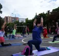 Día internacional del Yoga. / Foto: IDRD.