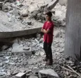 Niño en Gaza.