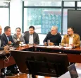 ​​El ministro de Minas, Edwin Palma, socializa el Conpes energético con varios gobernadores.