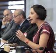 Ministra Martha Carvajalino.