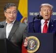 Petro sobre propuesta a Trump. / Fotos: AFP y Presidencia.