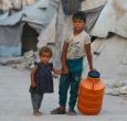 Niños en Gaza.