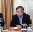 Presidente Petro durante un Consejo de Ministros