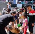 Hambruna en Gaza. / Foto: AFP.