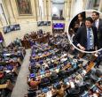 Curul de Miguel Uribe Turbay en el Senado. / Fotos: AFP.