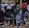 Marcha contra el asesinato de firmantes de paz.