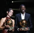 Aitana Bonmatí y Ousmane Dembélé