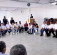 Verónica Alcocer, visitando la cárcel de Media Seguridad de Barranquilla