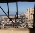 Esta imagen muestra edificios dañados en la ciudad de Gaza.