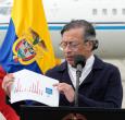 Presidente Petro durante alocución presidencial sobre desertificación en materia antidrogas