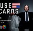 Pieza gráfica House of Cards.