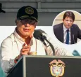 Petro sobre alias El Mosco en caso de Miguel Uribe. / Fotos: Presidencia y AFP.