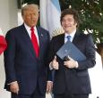 Milei y Trump.