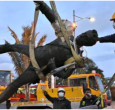 traslado de la escultura del Bolívar Ecuestre del Monumento a los Héroes