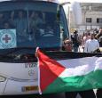 Liberación de prisioneros palestinos. / Foto: AFP.
