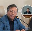Petro sobre Bernie Moreno. / Fotos: Presidencia y AFP.