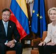 Petro con Ursula von der Leyen. / Foto: X Ursula von der Leyen.
