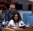 Embajadora de Colombia ante el Consejo de la ONU, Leonor Zalabata. / Foto: ONU.