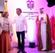 Durante su visita a Doha, Qatar, el primer mandatario destacó la importancia del diálogo cultural y condenó el genocidio en Palestina, que continua en cobrando vidas en la franja Gaza. 
