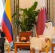 El primer mandatario y el jeque de Catar, Tamim bin Hamad Al Thani, coincidieron en fortalecer proyectos educativos en Colombia y en la urgencia de garantizar un Estado palestino estable. 