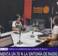 Radio Nacional aumentó un 70% su sintonía y ocupa el quinto lugar entre las emisoras habladas del país 