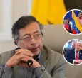 Petro sobre Donald Trump y Nicolás Maduro. / Fotos: Presidencia y AFP.