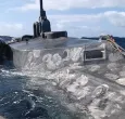 Incautación de submarino con cocaína. / Foto: Policía Nacional.