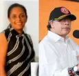 Petro sobre Yohana Rodríguez Sierra. / Fotos: Redes Sociales y Presidencia.