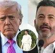 Kimmel responde críticas de Trump a Bad Bunny. / Fotos: AFP.
