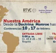 ¡No te pierdas nuestro conversatorio gratuito, ‘Nuestra América’, desde la Doctrina Monroe hasta Trump, gratis en RTVC!