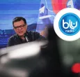 Gerente de RTVC desmiente a Blu Radio. / Foto: Julián Perilla - RTVC y Logo de Blu Radio.