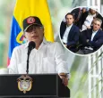 Petro sobre versión de presunto atentado contra gobernador de Antioquia y alcalde de Medellín. / Fotos: Presidencia y AFP.