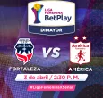 Liga Femenina Betplay Fortaleza America en Vivo Señal Colombia