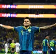 Luis Díaz en el Mundial. / Foto: AFP.