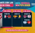 Copa Mundial de Fútbol de 2026: cuartos por Radio Nacional