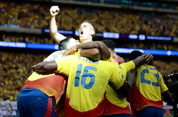 Colombia con victoria en la Copa América. / Foto: X FCF.