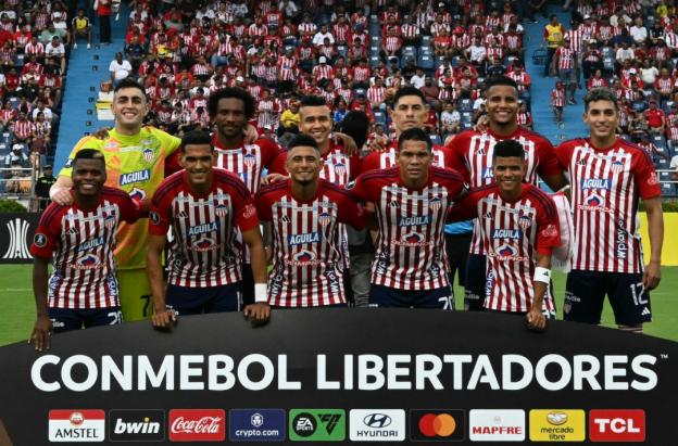 Junior se enfrenta a Colo Colo en Libertadores. / Foto: AFP.