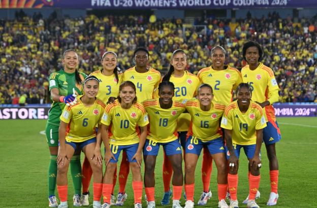 Colombia Femenina se prepara para el juego contra Camerún en el Mundial Sub-20. / Foto: AFP.
