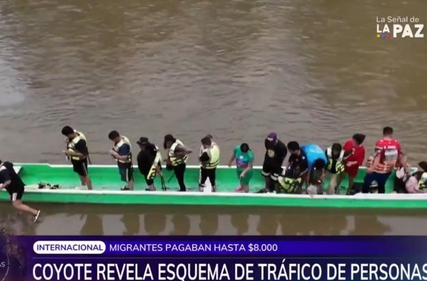 red de tráfico de personas 