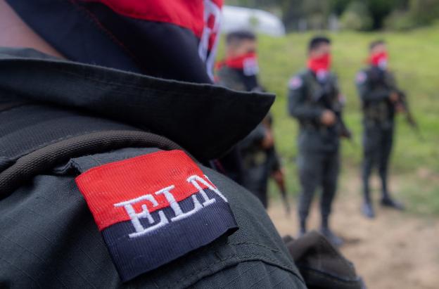 Guerrilleros del ELN.