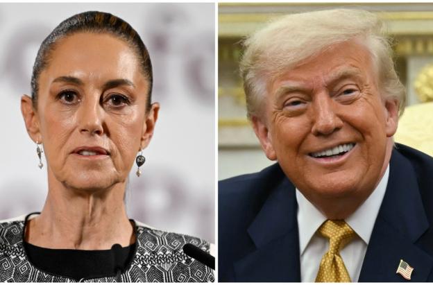 Claudia Sheinbaum y Donald Trump
