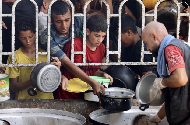 Hambruna en Gaza